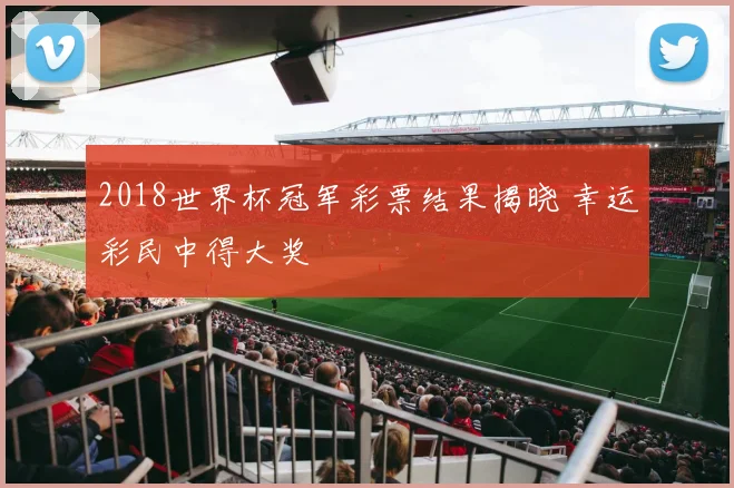 2018世界杯冠军彩票结果揭晓 幸运彩民中得大奖